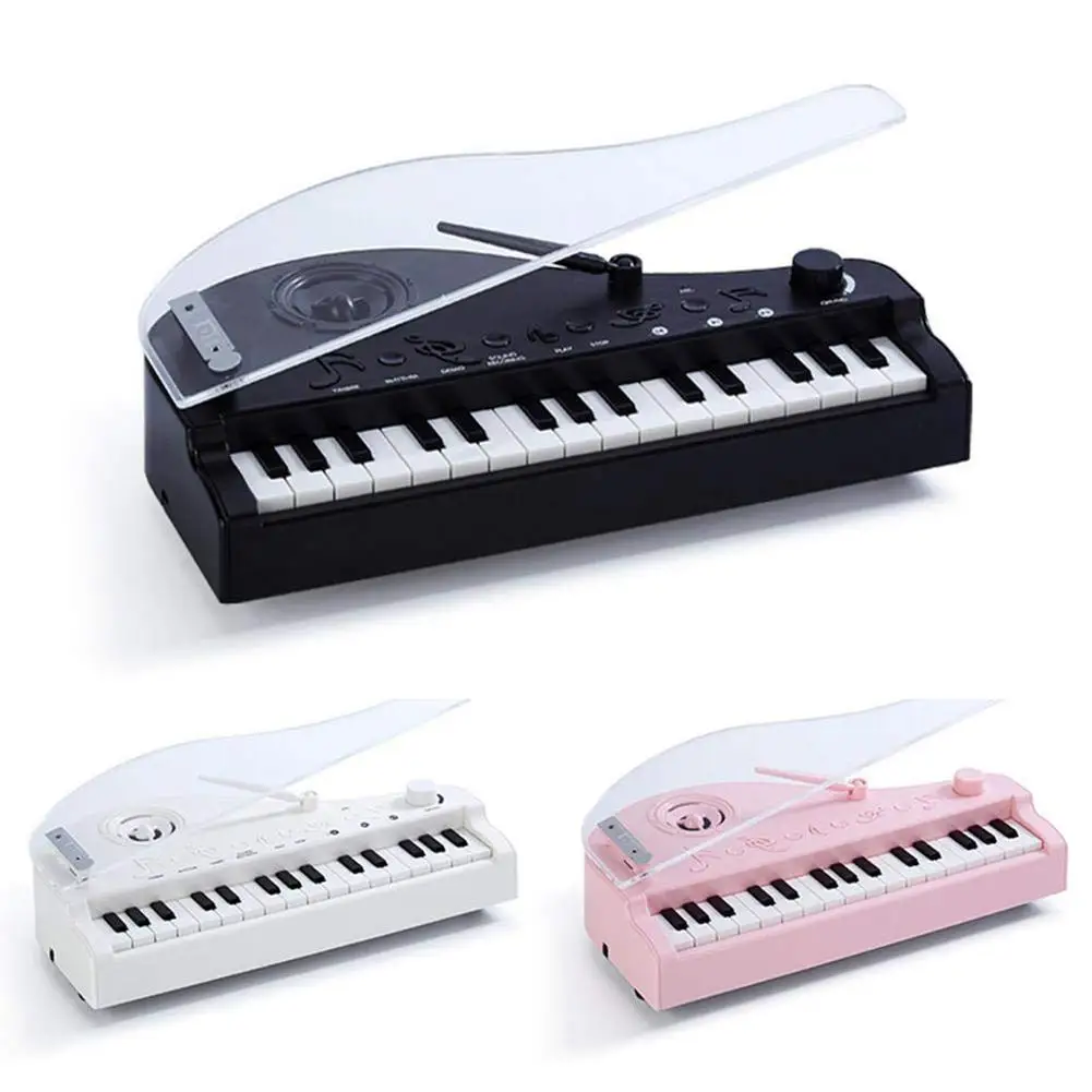 

Mini Piano Music HD Voice Calls USB Charging Induction Light Keyboard Kids Toy Learning Educational Toys For Children