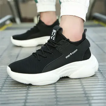 

MWY Running Shoes For Men Breathable Platform Sneakers Non Slip Jogging Sport Shoes Zapatos De Hombre Outdoor Walking Shoes