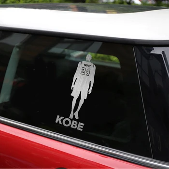 

1pcs pvc Kobe Bryant#24 Basketball stickers Vinyl motorcycle Decal
