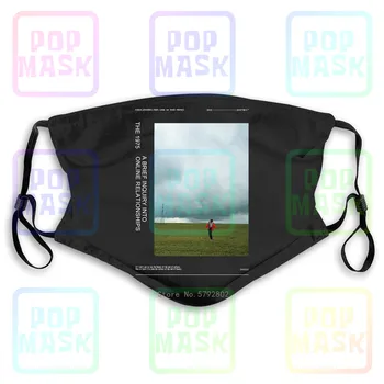 

Dust Mask with Filter The 1975 A Brief Enquiry Side Fields Band Logo New Washable Reusable Mask