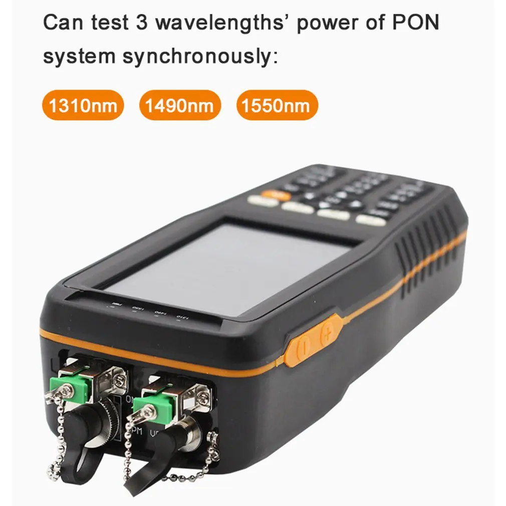 

New Power Meter Optical Fiber Tester 1310/1490/1550nm Auto shut off for EPON GPON xPON OLT-ONU TM70B-OV1