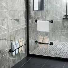 

Bathroom Slipper Rack, Bathroom Wall Mounted Storage Rack, Shoe Drain Rack, Storage Rack, Non Perforated Installation