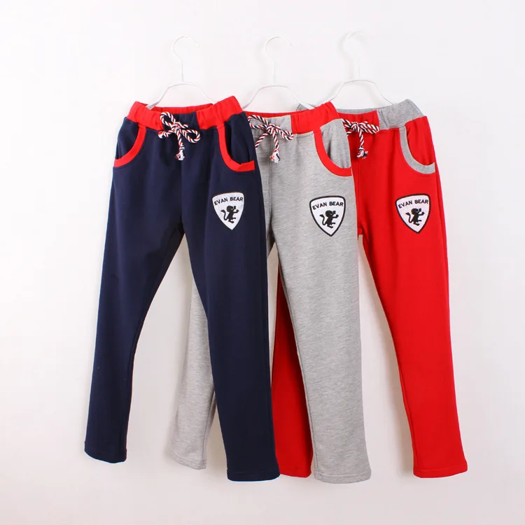 

Special Offer Spring And Autumn New Style Korean-style Knitted Pants Big Boy Cotton Colorful Ropes Gymnastic Pants Sweatpants