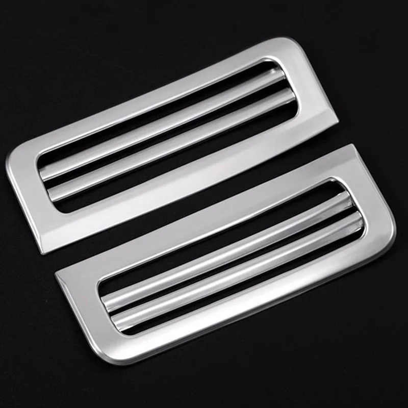 Автомобильный Стайлинг Abs Матовый столб Ac Vent Крышка отделка 3D наклейки части для Land Rover Range Rover Evoque 2011