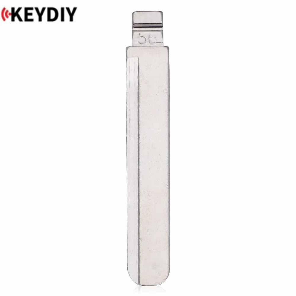 KEYECU 10 шт./лот KEYDIY Универсальные пульты дистанционного управления флип лезвие 56#, HU57 для Volvo, BYD F3