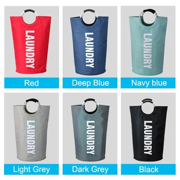 

HOT Folding Large Laundry Basket Collapsible Laundry Hamper Foldable Clothes Bag TI99