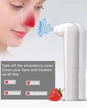 

Microcrystalline Electric Skin Care Facial Pore Cleanser Go To Blackhead Acne Vacuum Cleaner Skin Cleansing No Battery TSLM1