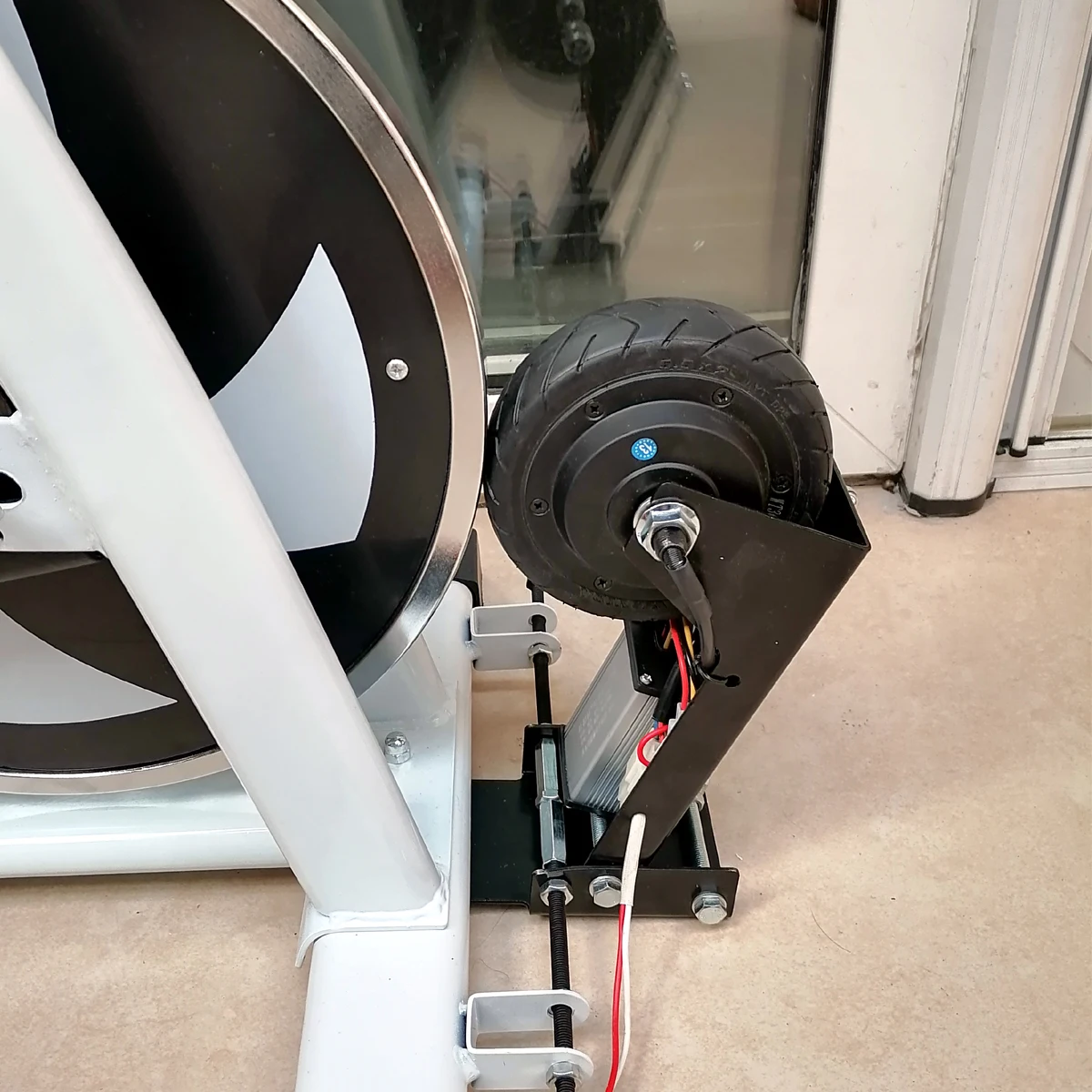 120W Generator with 12V 10A Stablizer For Spinning Fitness Exercise Bike, Permanent Magnet, Emergency, DIY, Physical Strength