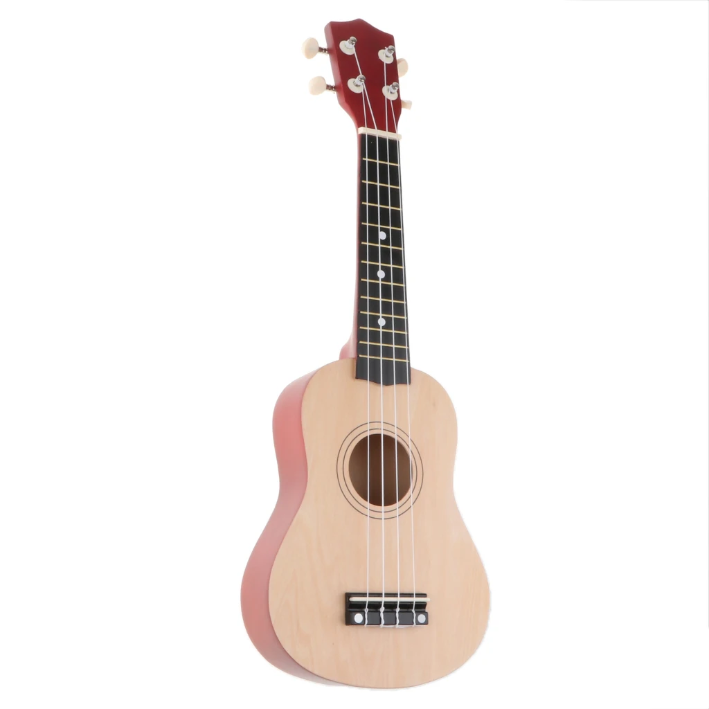 21 Inch Ukulele Starter Kit Vintage 4 String Kids Beginner Ukulele Hawaii Guitar Basswood Body Ukulele for Beginners