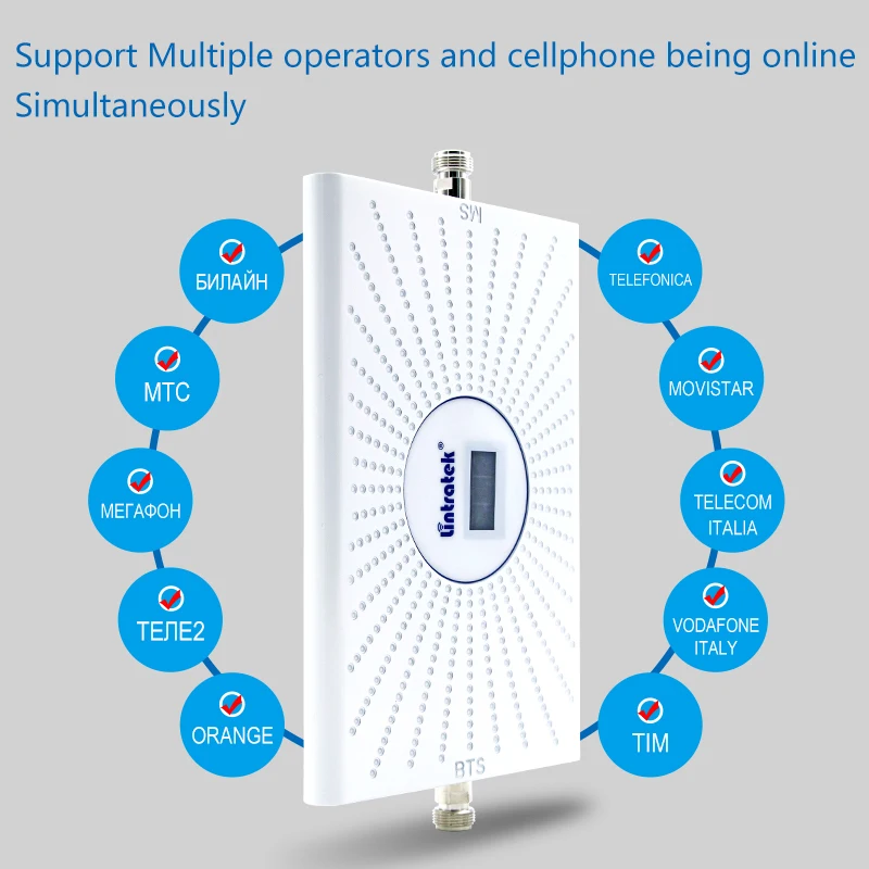 Amplificateur 5G/4G-LTE/3G/2G – Répéteur GSM 6 bandes 75dB