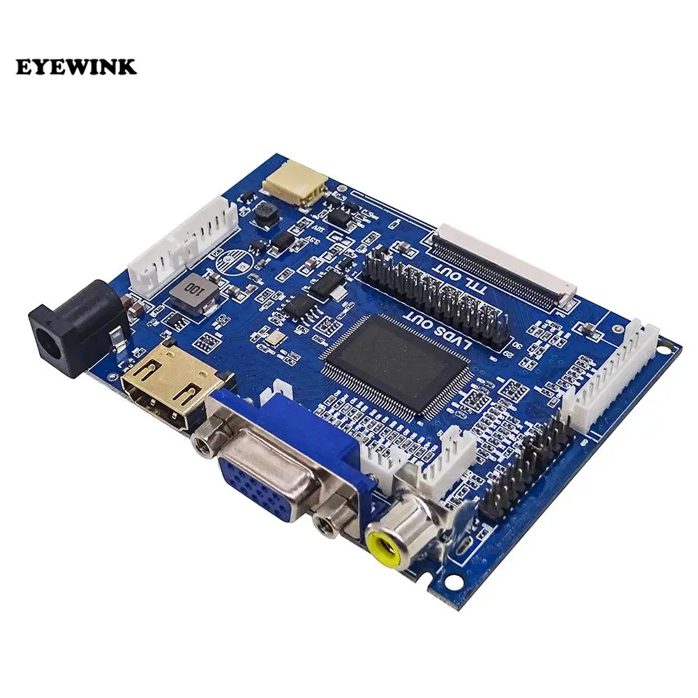 LCD ÷ TTL LVDS Ʈѷ , HDMI VGA 2AV 50 , AT070TN90 92 94, ڵ VS-TY2662-V1 
