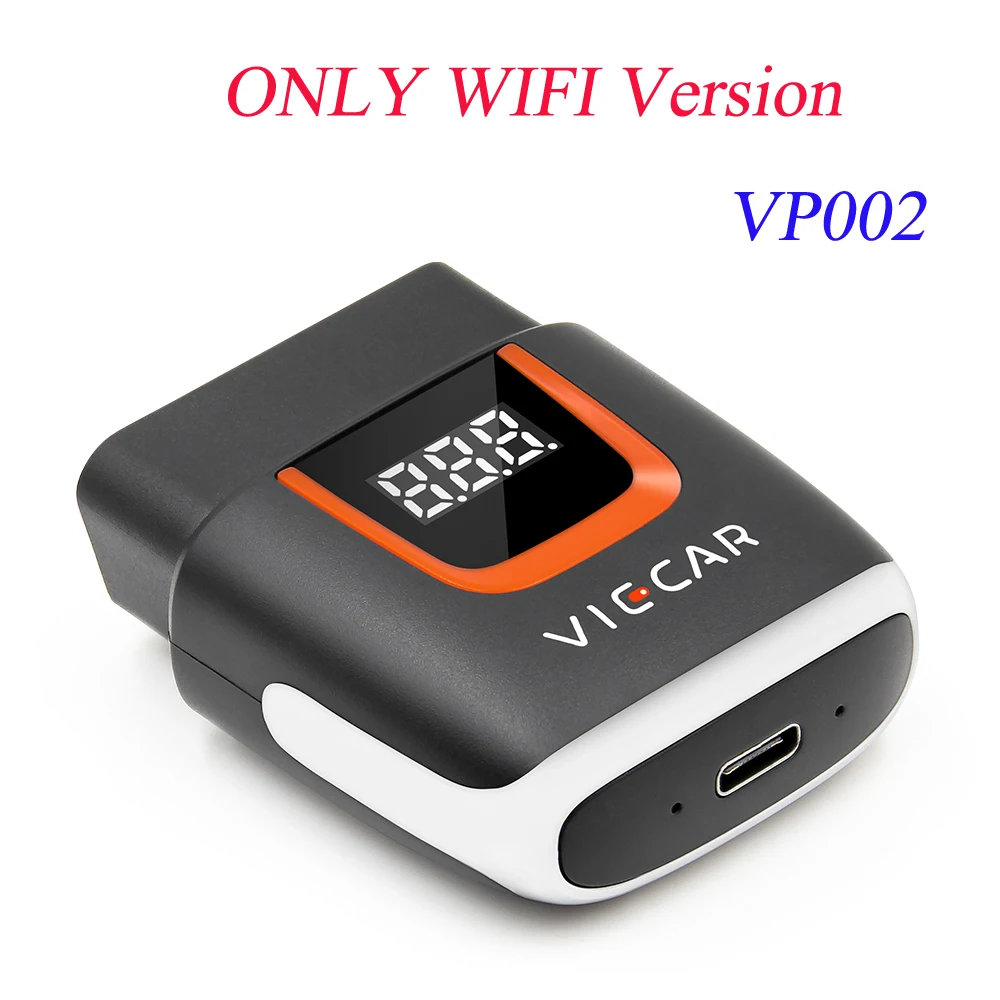 Viecar ELM 327 OBD2 Bluetooth wifi сканер PIC18F25K80 obd2 для Android/IOS OBD 2 Автомобильный диагностический автоматический инструмент PK elm327 v1.5 - Цвет: VP002 WIFI Version