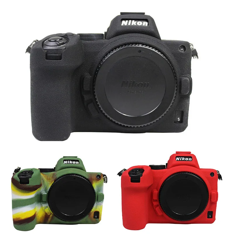 Per Nikon Z5 Custodia Protettiva Per Fotocamera In Gomma Siliconica Custodia Protettiva Per Fotocamera