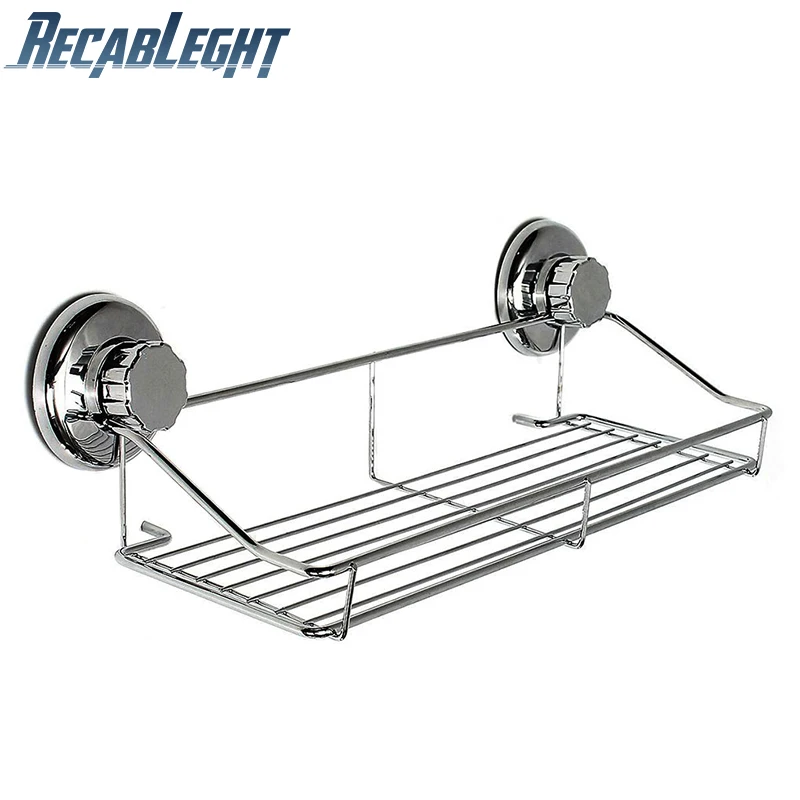 

Wall-Mounted Storage Rack Bathroom Stainless Steel F And Not Easy To Rust Bathroom Shower Storage Rack Storage Box Accessories