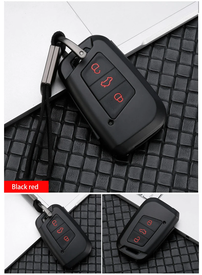 Цинковый брелок для автомобильных ключей, дистанционный ключ чехол КРЫШКА ДЛЯ Skoda Superb A7 для Volkwagen VW Passat B8 VW Golf Gte аксессуары для укладки волос