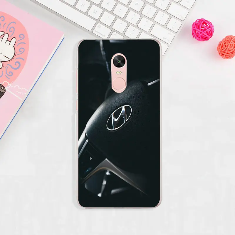 image 8 Чехол с логотипом Hyundais для Xiaomi Redmi Mi Note 2 3 3S 4X 4A 5 6 5 5S 5A 6 8 A1 Pro Plus, мягкий силиконовый чехол из ТПУ для телефона - Цвет: image 8