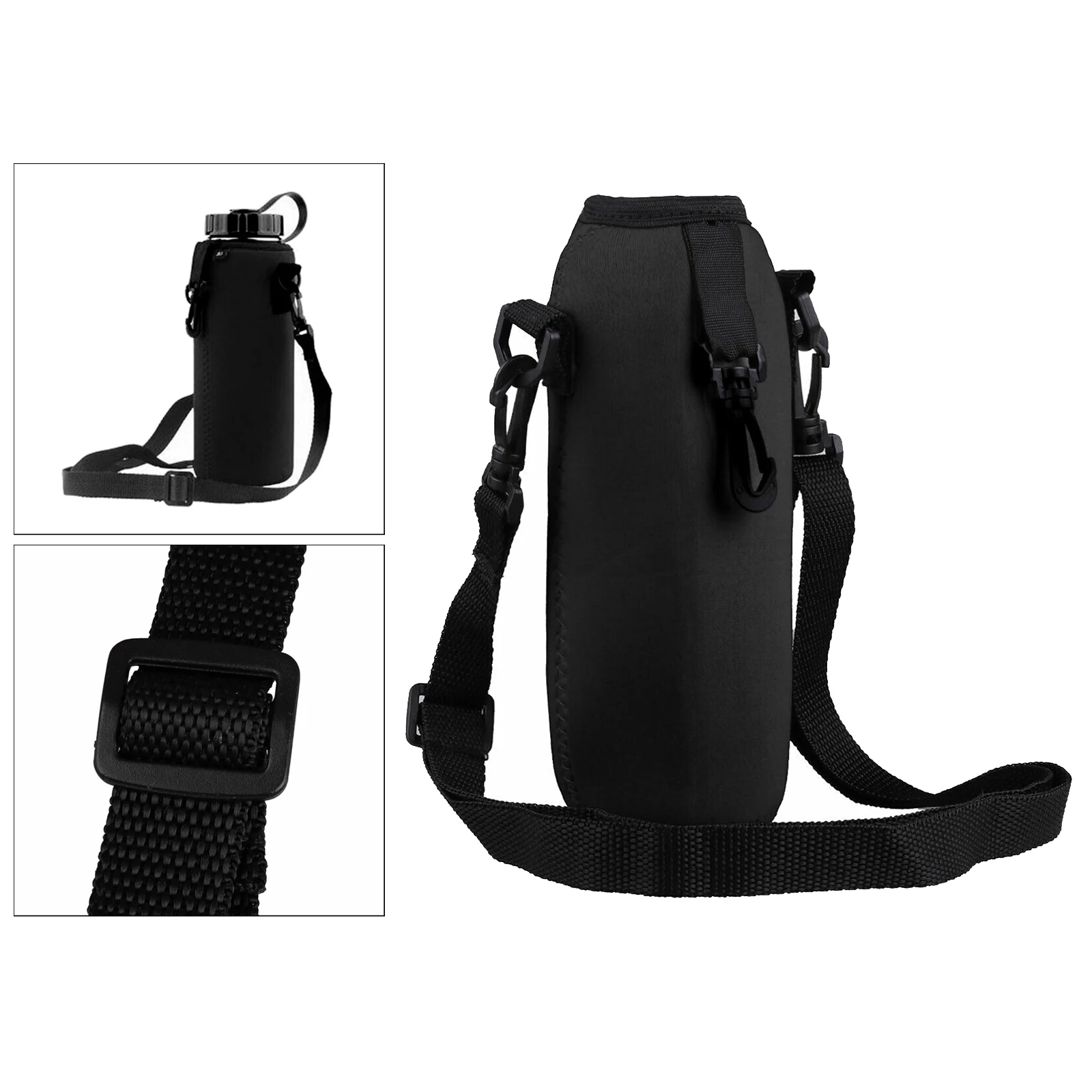 Water Bottle Carrier 750ml Neoprene Water Bottle Carrier Insulated Water Bottle Holder Bag Case