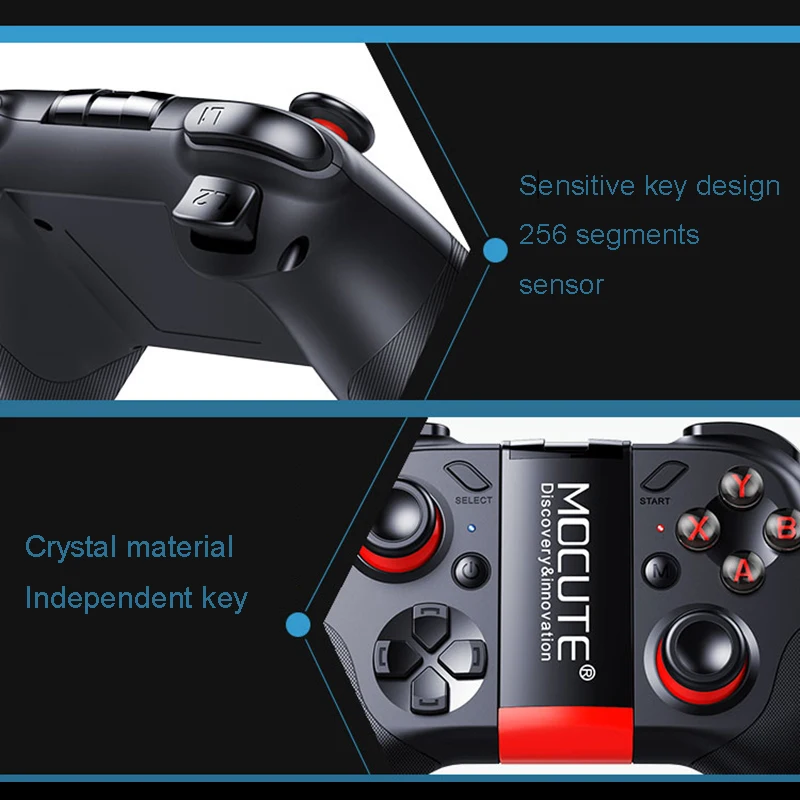 Мобильный Bluetooth геймпад Joypad Android беспроводной VR Джойстик контроллер смартфон планшетный ПК смартфон игровой ТВ коврик горячая распродажа