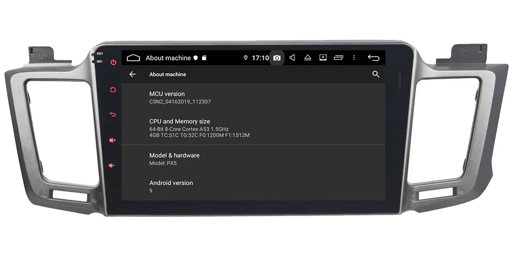 Klyde 10," ips 4G wifi Android 9,0 Восьмиядерный 4 Гб ОЗУ 64 Гб ПЗУ DSP BT автомобильный DVD мультимедийный плеер радио для Toyota RAV4 2012