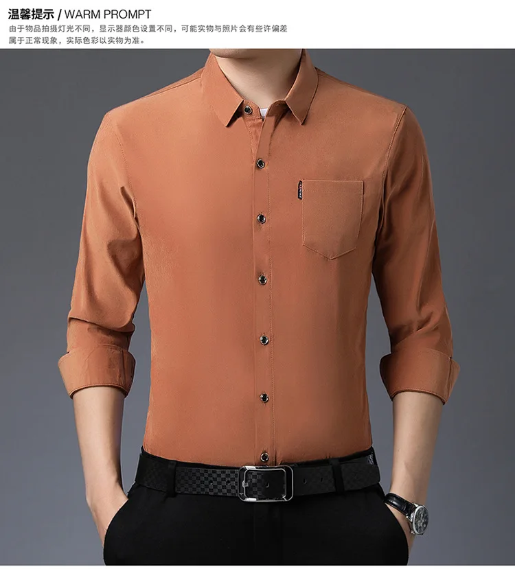 Mens Cotton Blouses Large Dress 