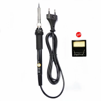 

60W Mini Soldering Iron Adjustable Temperature Electric Solder Iron Rework Station Mini Handle Heat Pencil Welding Repair Tools
