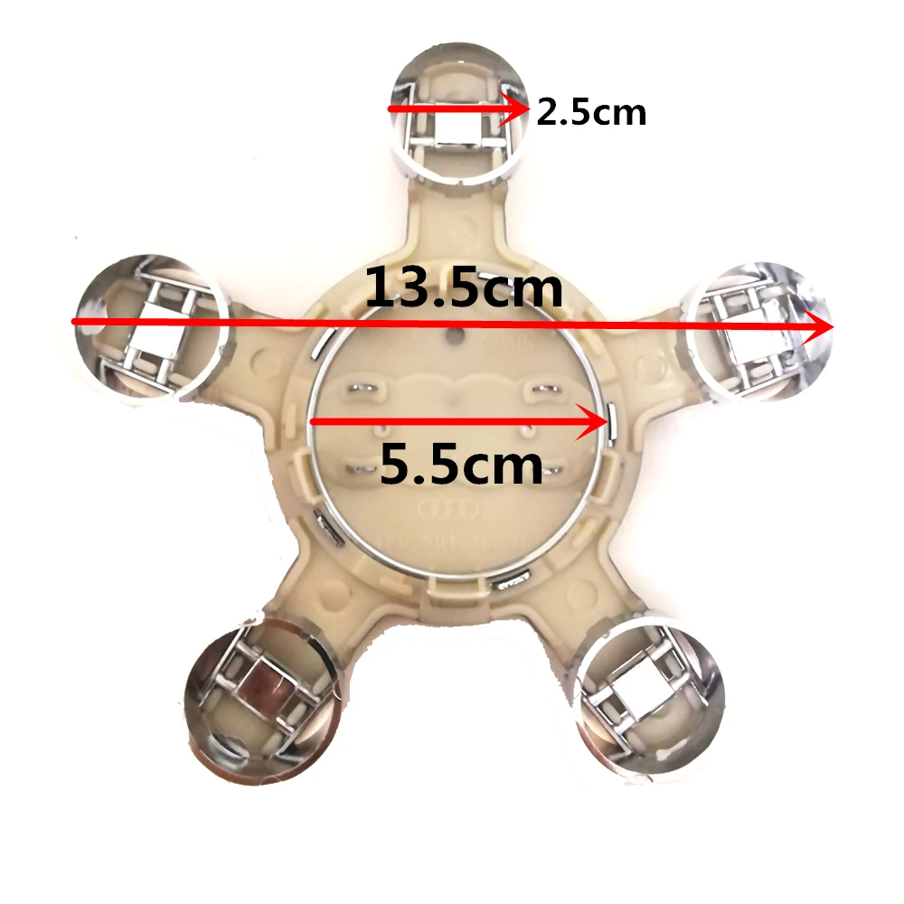 4 шт./лот, 5 штифтов, колпачки для колес из сплава, 150 мм, 4L0601165D, колпачки для ступицы на колесах для audi, колпачки A8, логотип с опцией