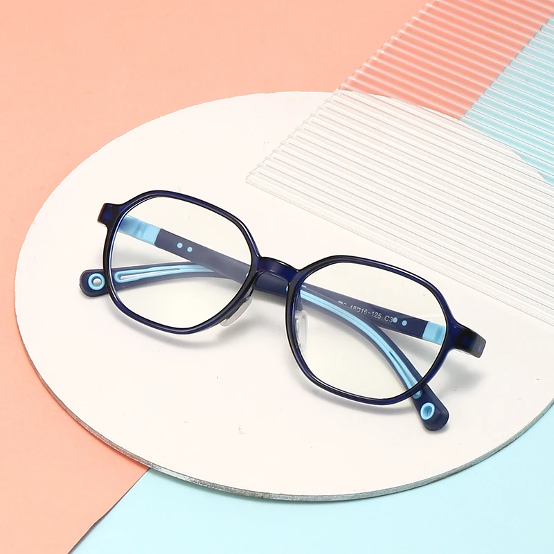 Optical Kids Blue Light Blocking Glasses Frame Anti Boy Girl Reflective Clear Lenses UV400 Computer Children Eyeglasses Eyewear