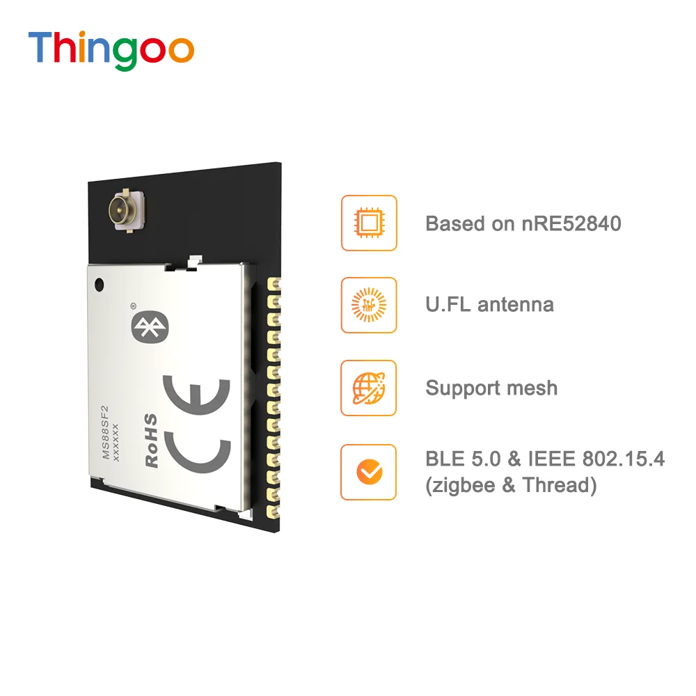 Скандинавский nRF52840 беспроводной Интернет вещей передача данных Bluetooth модуль