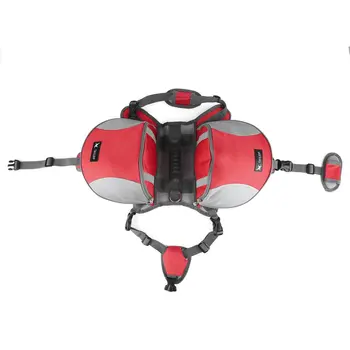 

TAILUP 600D Nylon Outdoor Travel Dog Backpack Pet Saddle Bag for Training Camping Hiking Carrying Food Drink