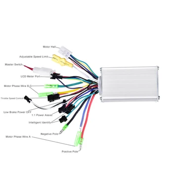 

For e-bike scooters Brushless Controller Aluminum shell Steady 36V/48V