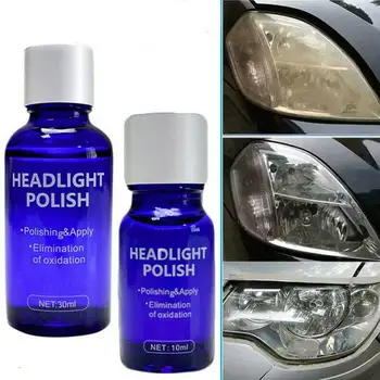 

30ml Car Hardness Headlight Lens Restorer Repair Liquid Set Repair Light Polishing Auto Coating Agent Polish G9O8