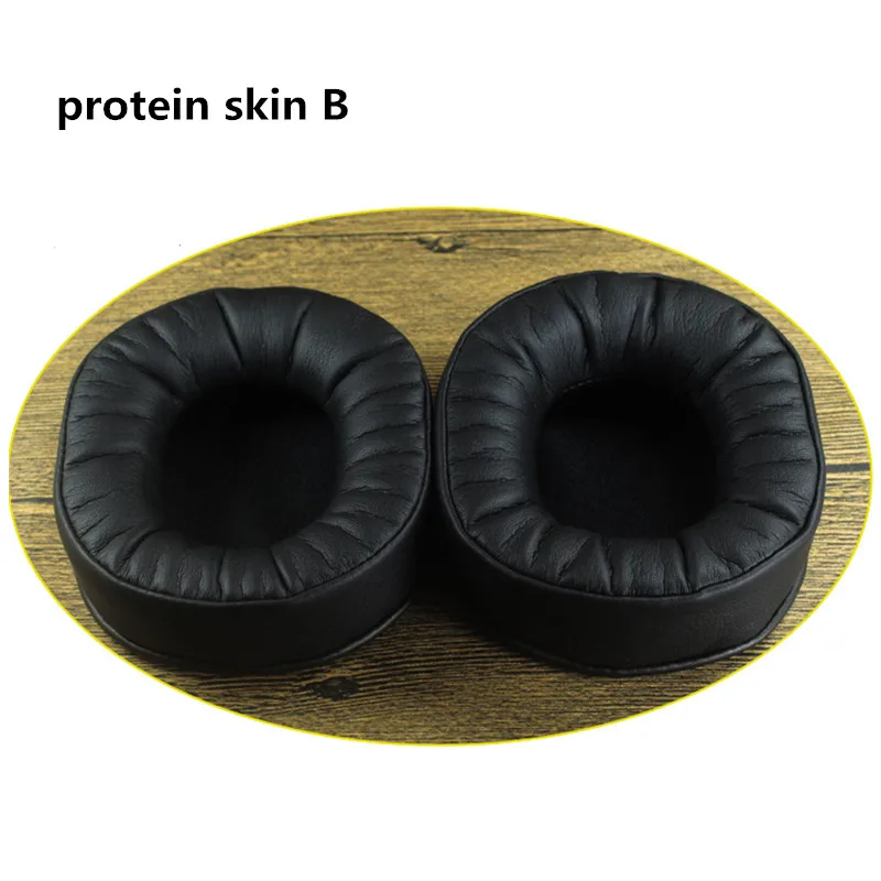 Protein skin B Вкладыши из овечьей кожи с эффектом памяти для Audio-Technica ATH-M20 M30 M40 M50 M50X M70X MSR7 наушники So Soft 8,5 - Цвет: Protein skin B