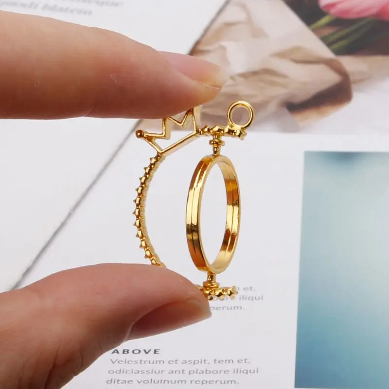 Rotating Flame UV Resin DIY Keychain Pendant Open Bezel Setting Jewelry Making AXYD | Украшения и аксессуары