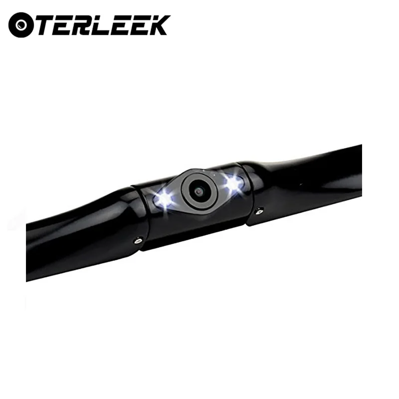 

New LED Lights Car Long License Plate Frame Camera Vehicle Parking Reversing Rearview Camera Metal Shell Night Vision Wholesale
