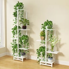 Железная художественная многоярусная Крытая много функций подвесная корзина Полки провинция пространство украшения