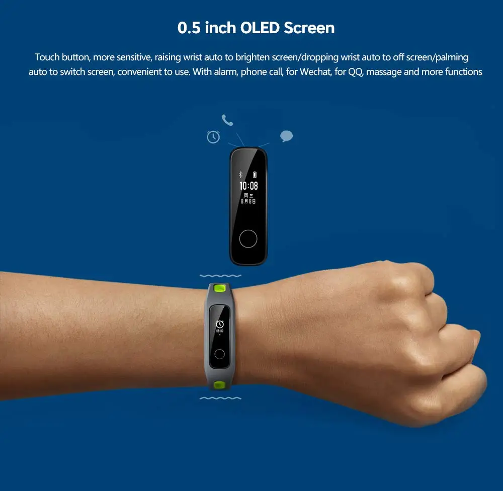 HUAWEI Honor Band 4 смарт-браслет бегущая версия все-в-одном фитнес-трекер gps мульти-спортивный режим