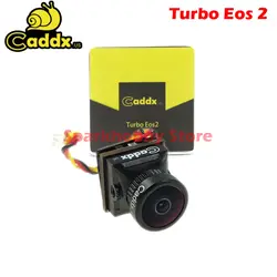 Cаmara FPV Caddx Turbo EOS2 1200TVL 2,1 мм 1/3 CMOS 16:9 4:3 Mini FPV cаmara Micro Cam NTSC/PAL para RC Дрон аксессуары