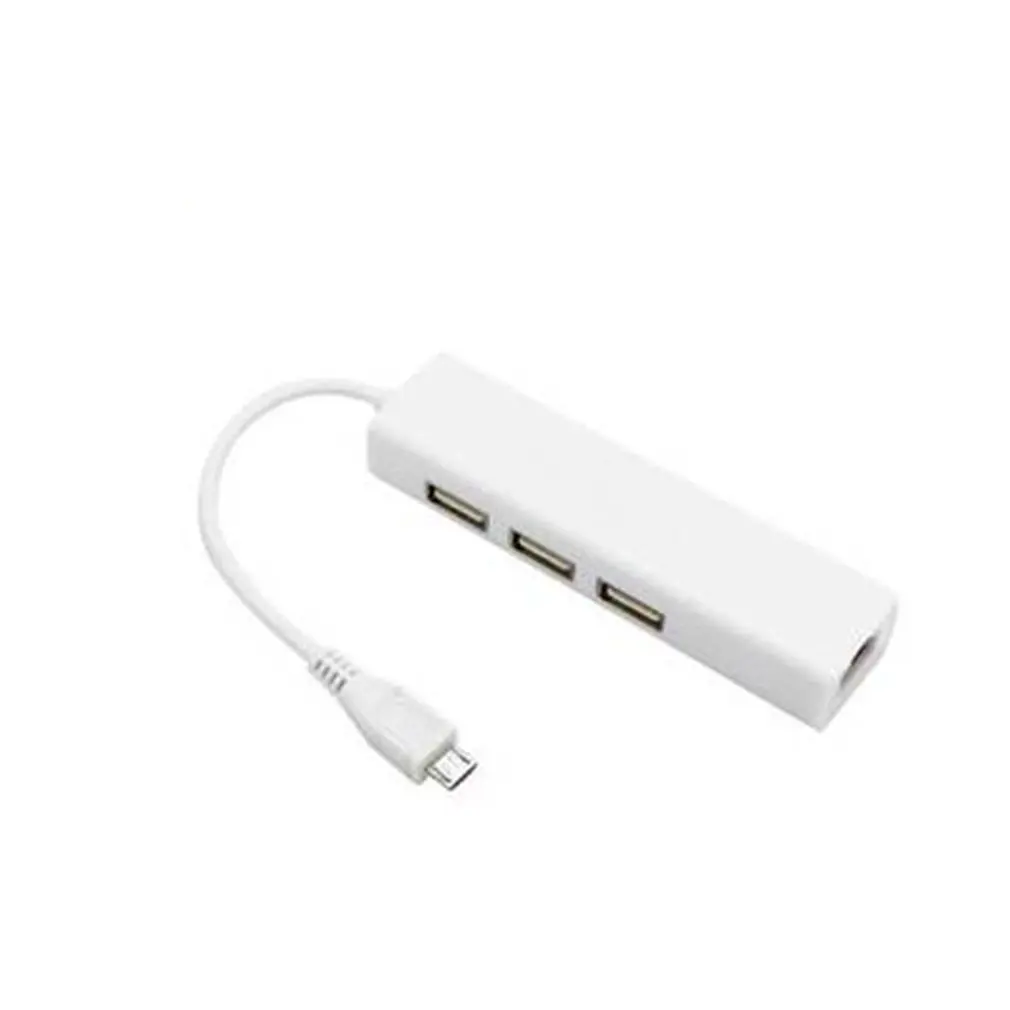 3-Порты и разъёмы зарядное USB устройство с 2,0 концентратор переходник разветвитель с микро USB Мощность Порты и разъёмы ULC07