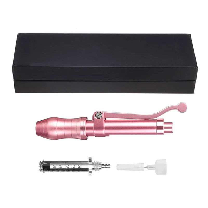 Pink pen kit 1 Розовая гиалуроническая ручка, пистолеты с гиалуроновой кислотой, сыворотка без инъекций, ручка для омоложения кожи против морщин, липатомайзер для лифтинга губ - Цвет: Pink pen kit 1