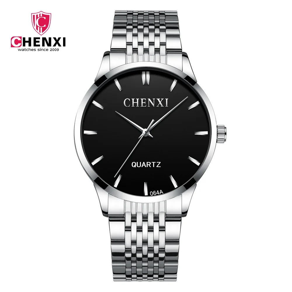 

Dawn Watch Guangzhou Place of Origin Supply of Goods Steel Belt Business Watch Men's 064A MEN'S Watch