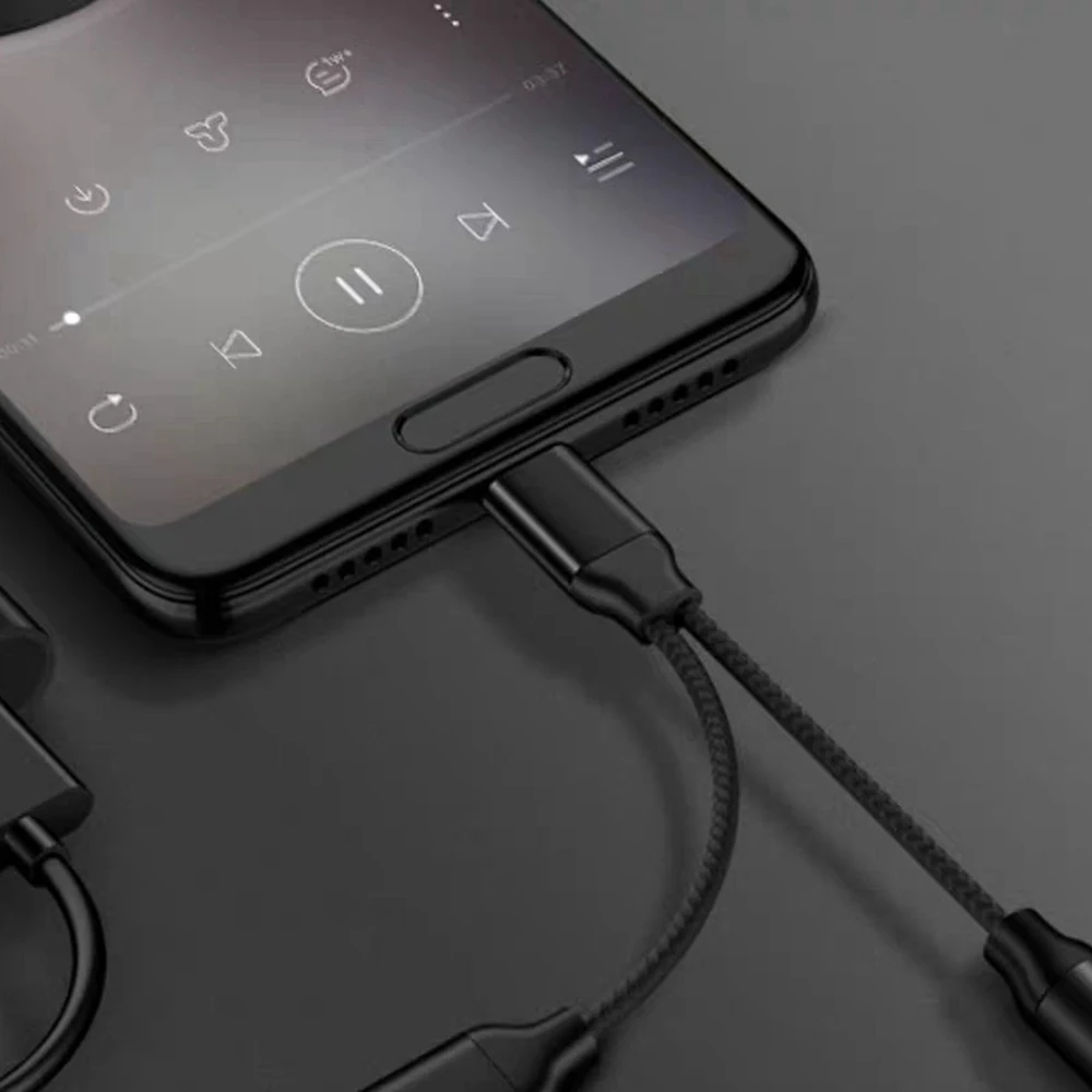 KISSCASE 3,5 мм type C к USB адаптер type C кабель для huawei P20 Pro Mate10 Pro адаптер для Xiaomi8 MIX 2S 2 в 1 Кабели адаптеров