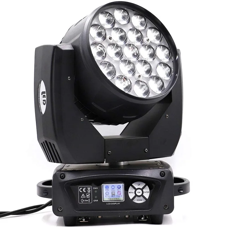 Martin MAC Aura 19x15 Вт rgbw 4in1 зум луч мыть светильник светодиодный перемещающаяся головка