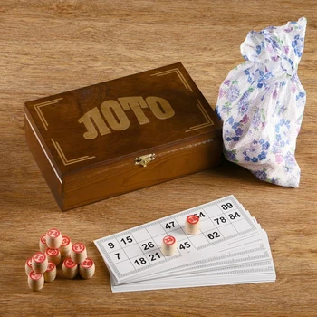 

Lotto Russian "gift", box with lock, dark 1402878
