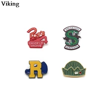 Riverdale TV Show Badge Enamel Lapel Pins Cool Brooches Metal Badges Backpack Pin Hat Pins Tie Pin Brooches For Women Men G0517