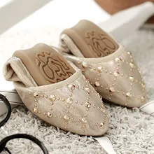 Г. Новые туфли в горошек на плоской подошве Удобные женские мокасины