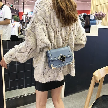 

Luxury Purse Handbags Women Designer Small Square Bags Clutch Strap Chain Crossbody Shoulder Bag Bolso Mujer Sac A Main Femme