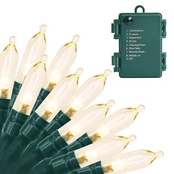 100/50leds Holiday Fairy String Light Outdoor Waterproof Mini Bulb Garland Lamp for Xmas Wedding New Year Party Landscape Decor