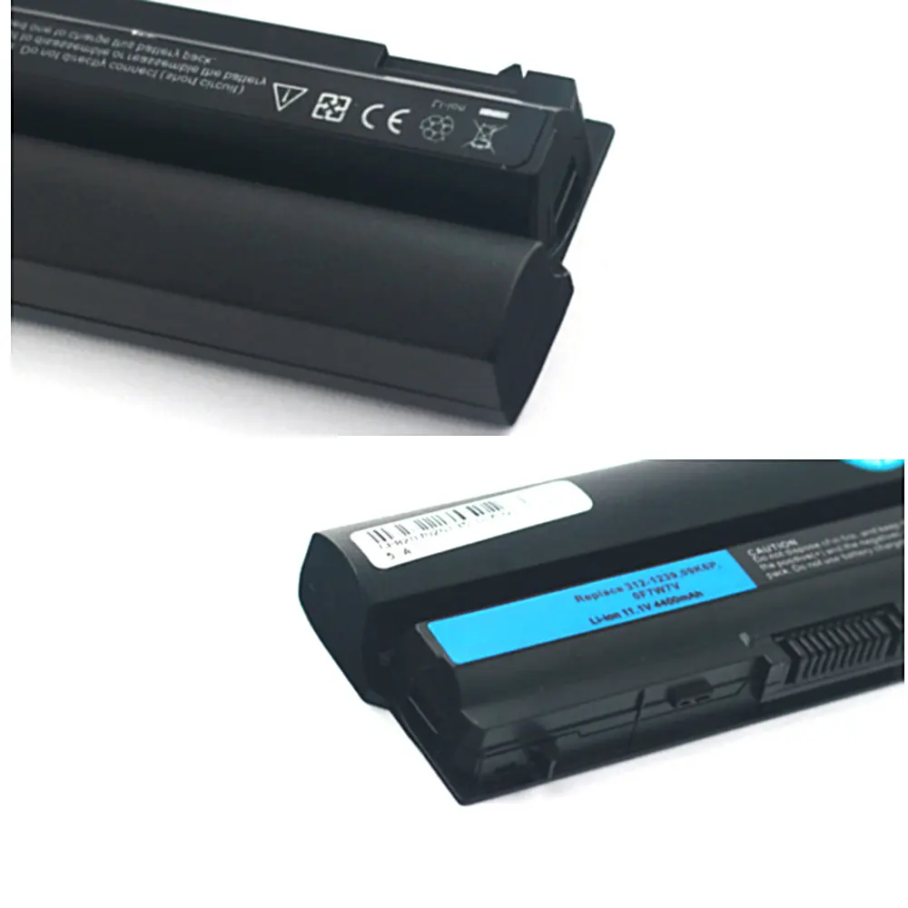 Original size Laptop Battery 09K6P 0F7W7V 11HYV for Dell WJ38 WJ383 WRP9M Y0WYY Y40R5 Y61CV YJNKK batteries | Компьютеры и офис