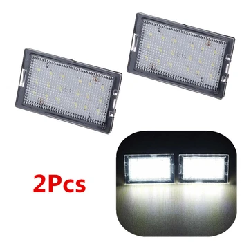 

2X LED Car Number License Plate Light Lamp For Land Range Rover Sport L320 Discovery 3 LR3 L319 4 LR4 L319 Freelander 2 LR2 L359