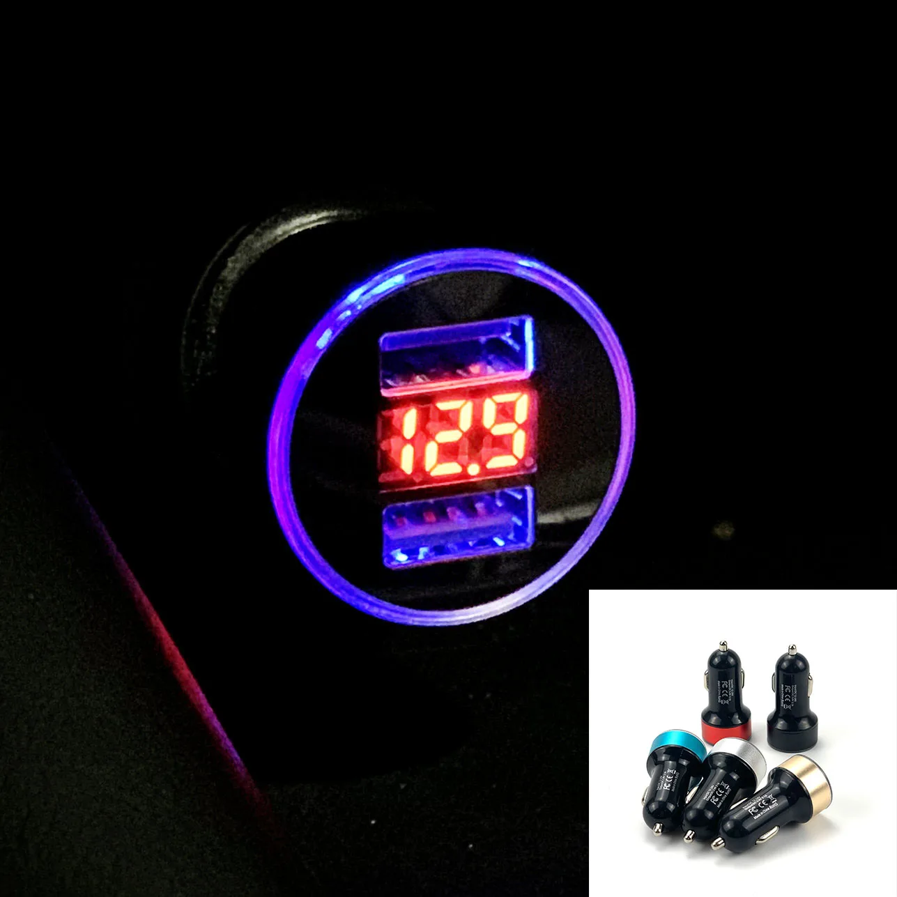 3.1A двойное автомобильное usb-устройство для зарядки телефона FIAT/LANCIA/Maserati/Alfa